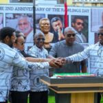 rawlings honored by the ndc