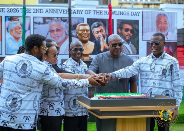 rawlings honored by the ndc